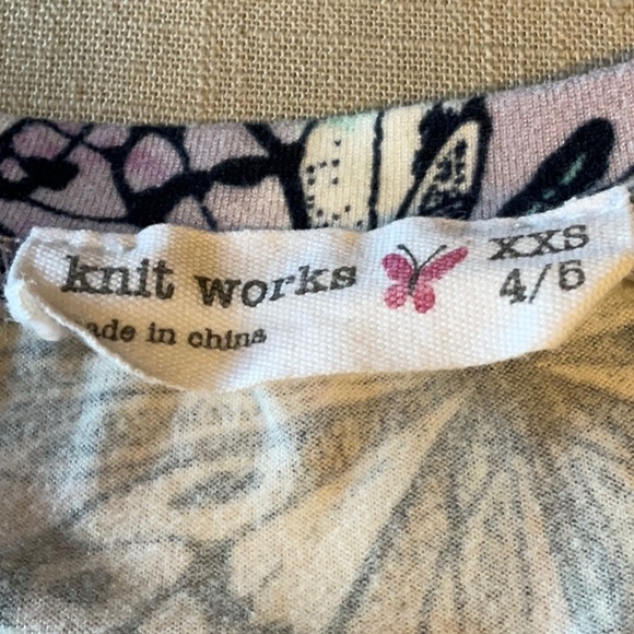 Knitworks Black Flutter Sleeve Casual Sundress - Picture 3 of 5